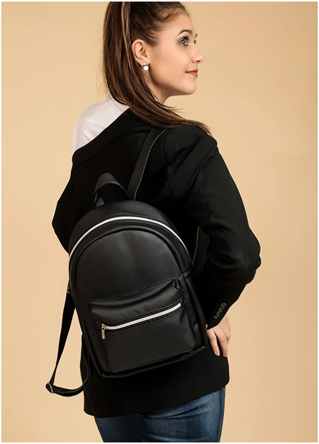 Жіночий рюкзак 35х25х12 см Sambag (226576676)