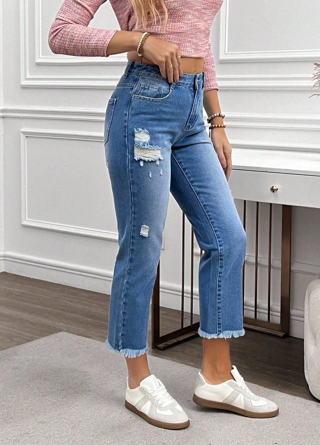 Джинси SHEIN - (347077360)