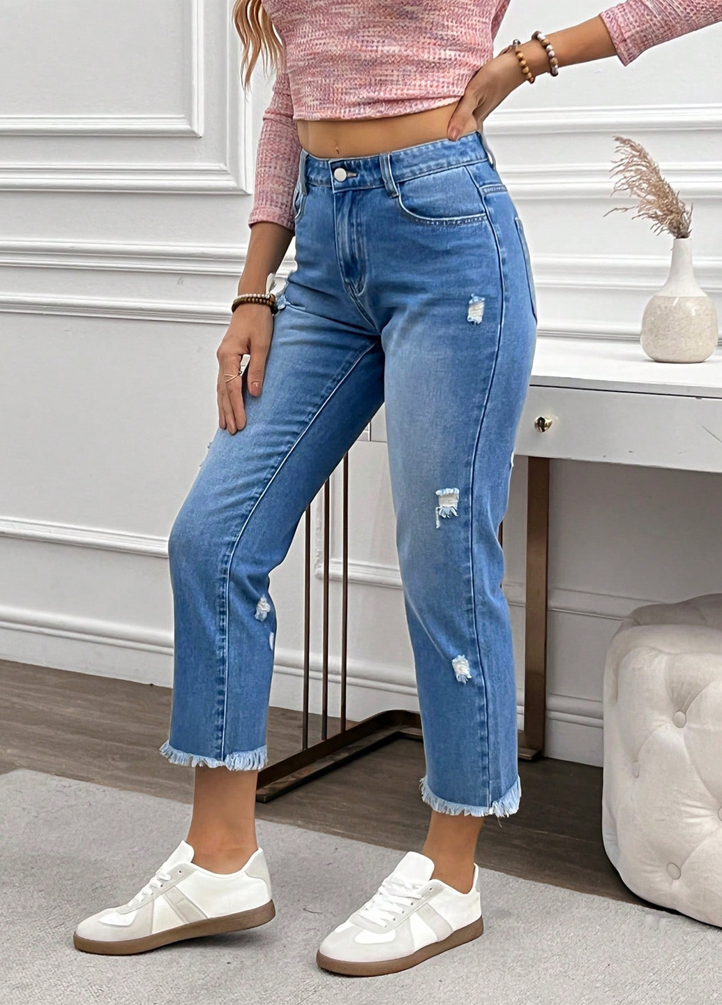 Джинси SHEIN - (347077360)