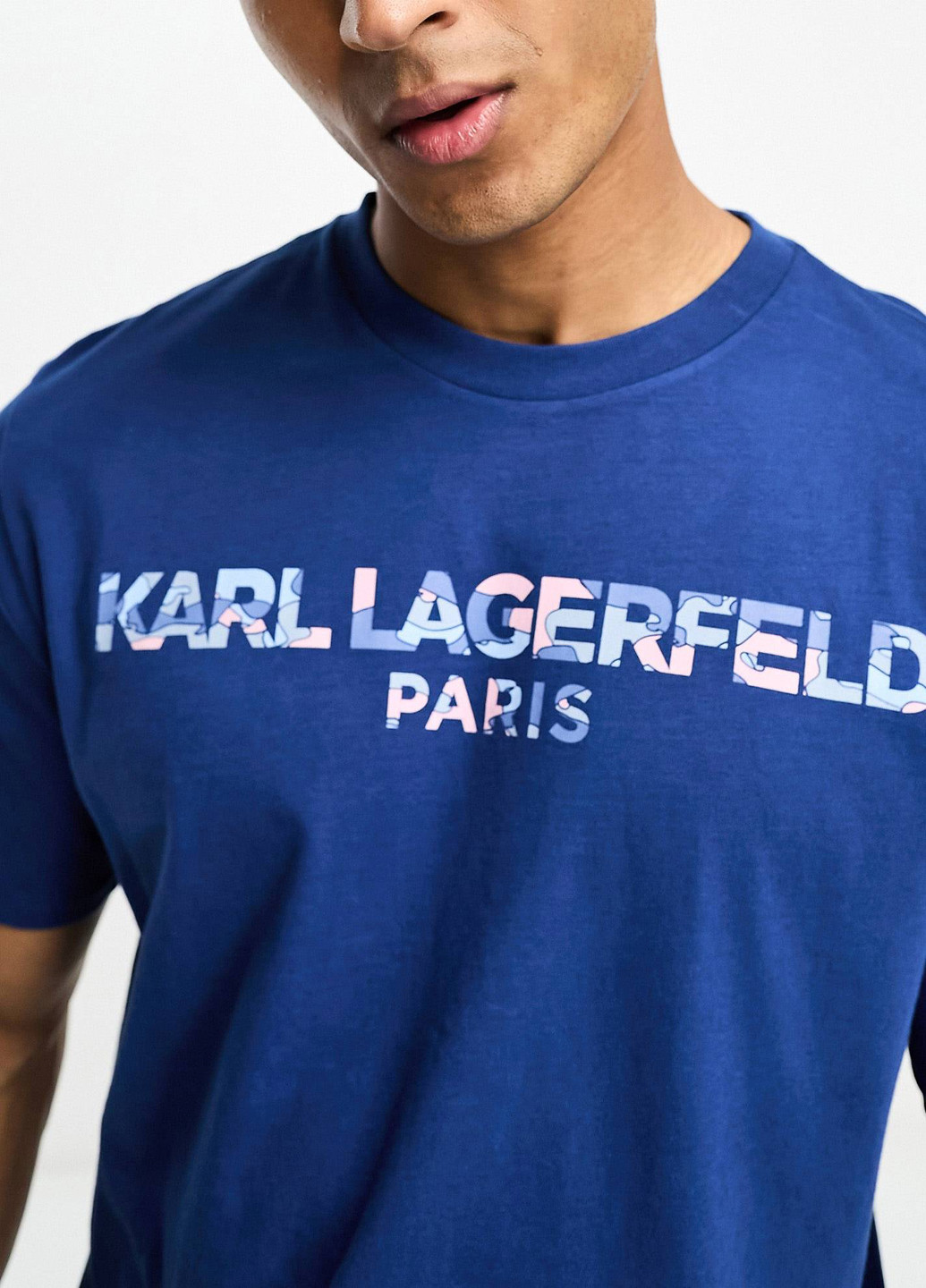 Синя футболка Karl Lagerfeld