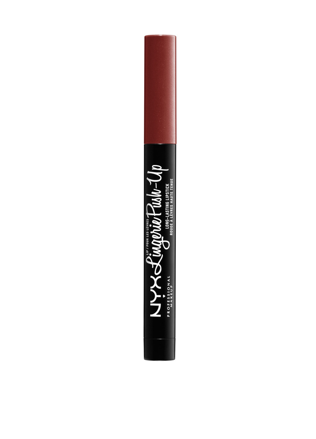 Помада-карандаш для губ Lip Lingerie Push-Up Long-Lasting Lipstick №17 Seduction, 1 г NYX Professional Makeup (202410623)