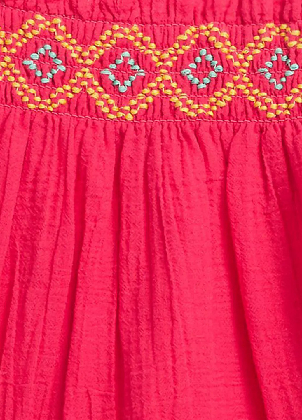 Розовая однотонная блузка Ralph Lauren летняя