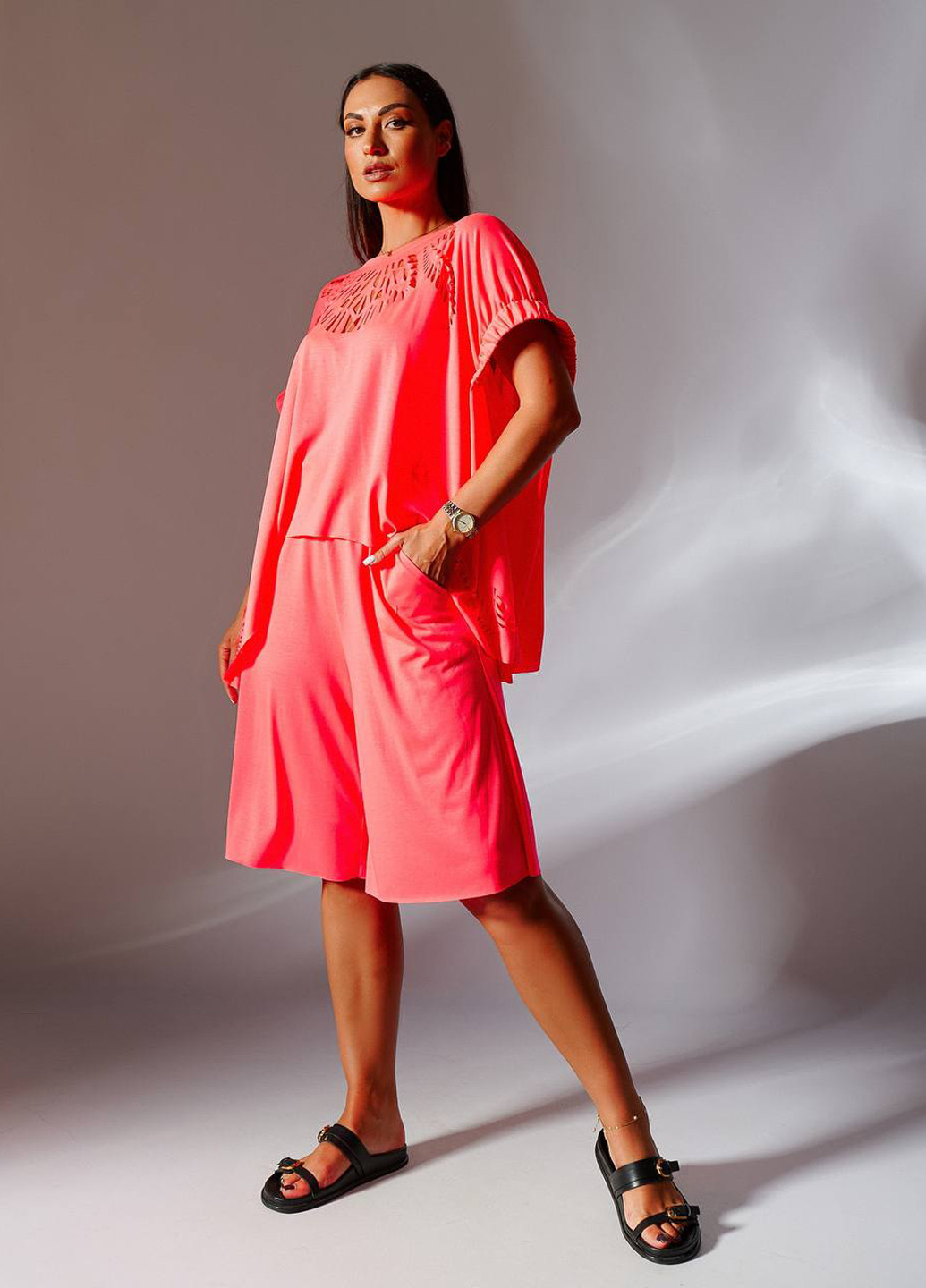 Костюм (блуза, шорти, брюки) LibeAmore (301489593)