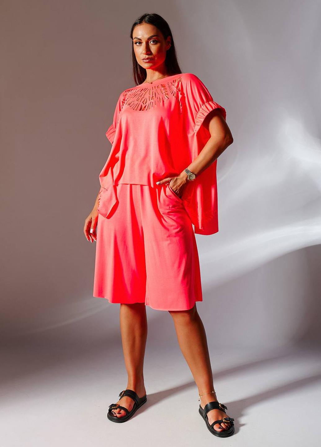 Костюм (блуза, шорти, брюки) LibeAmore (301489593)