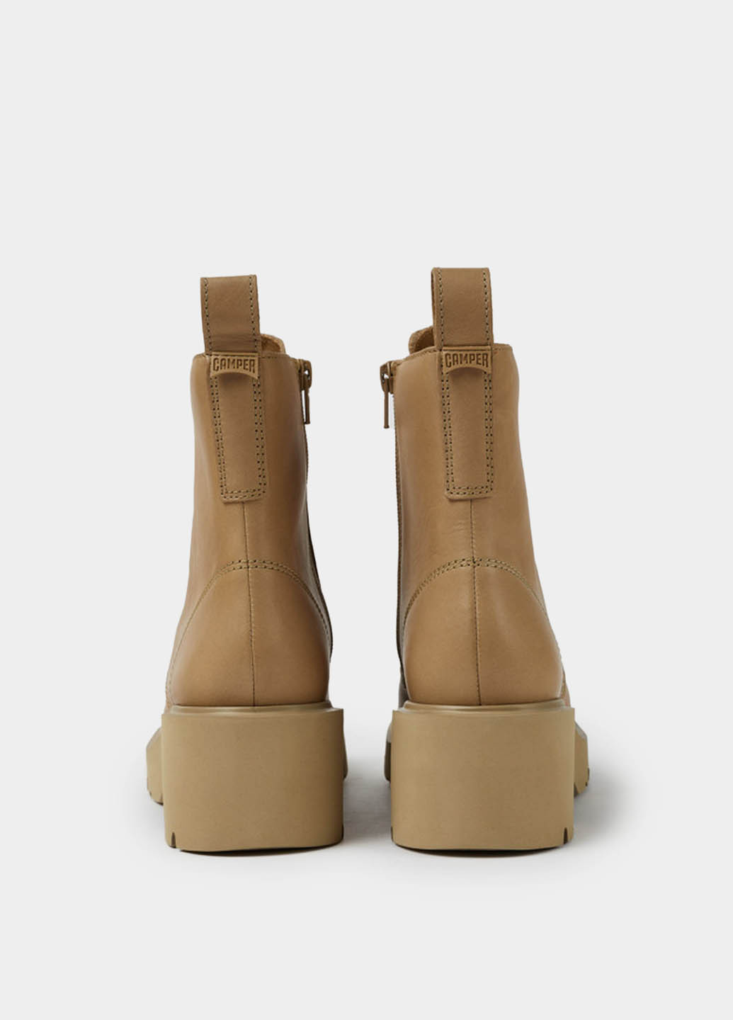 Осенние ботинки тимберленды Camper без декора