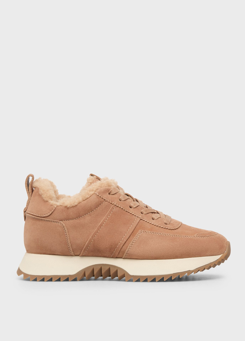 Кроссовки PRPY светло-коричневые зима (366431615)