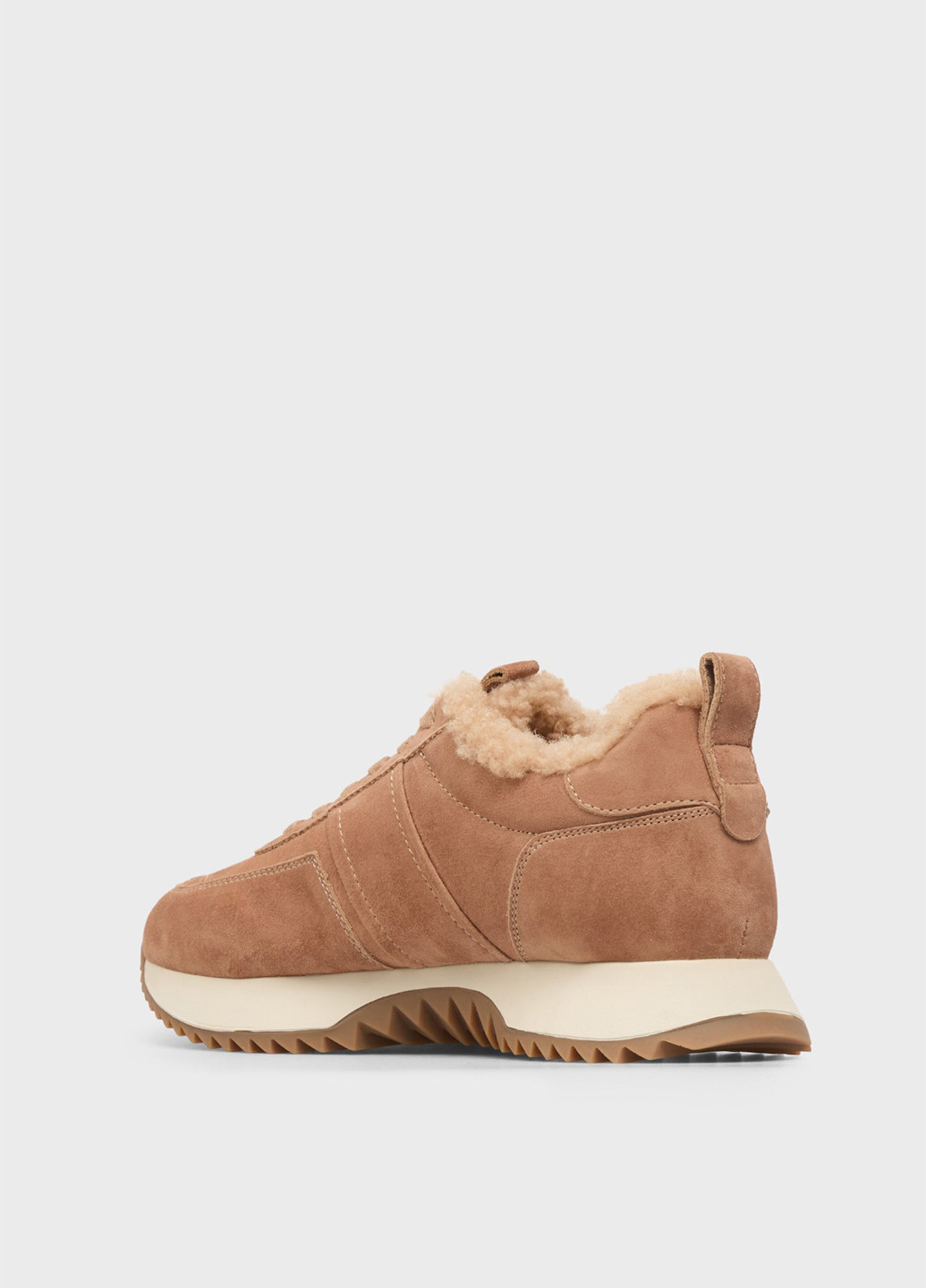 Кроссовки PRPY светло-коричневые зима (366431615)