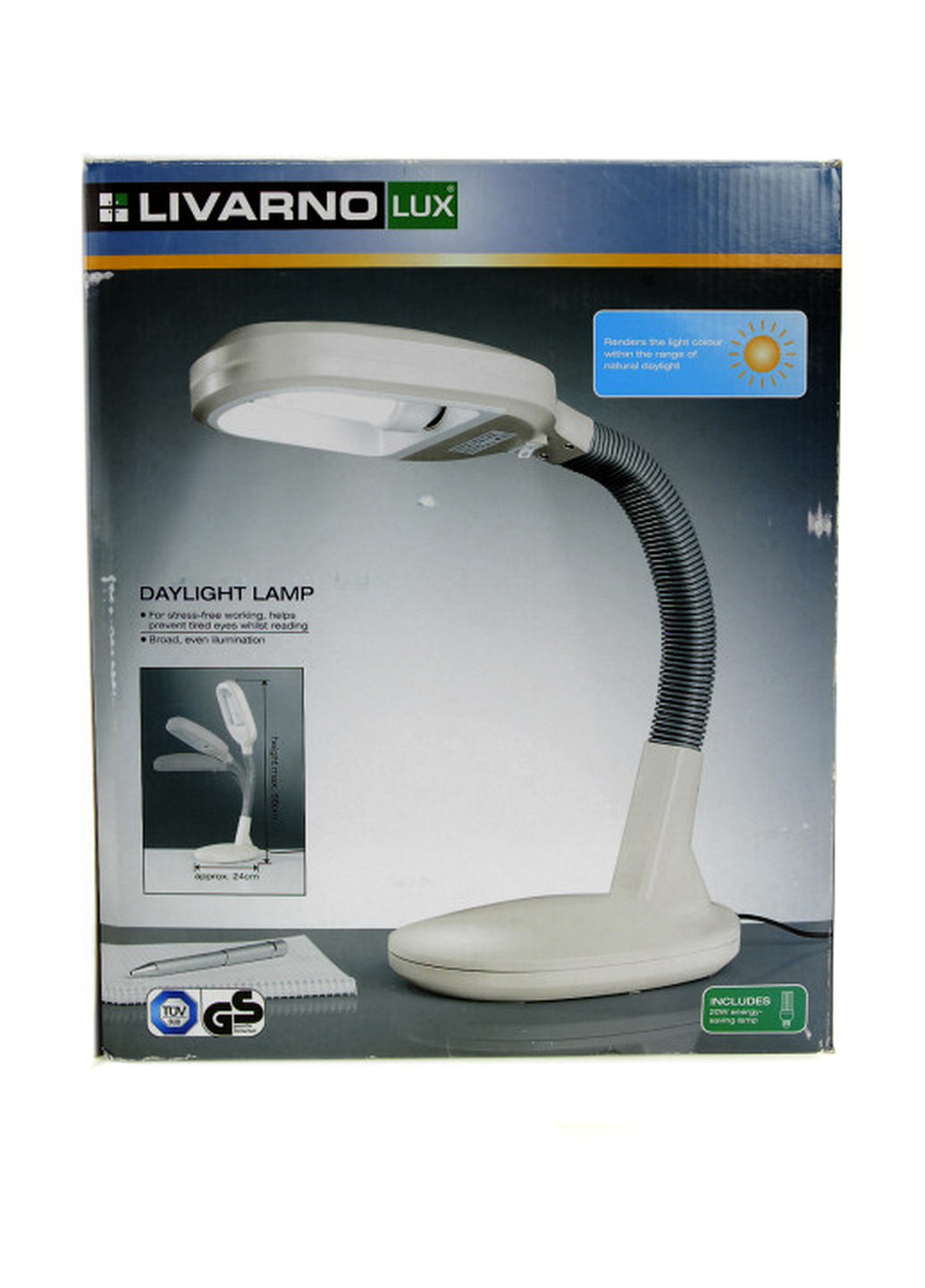 Настольная лампа, 24х66 см Livarno Lux (201291319)