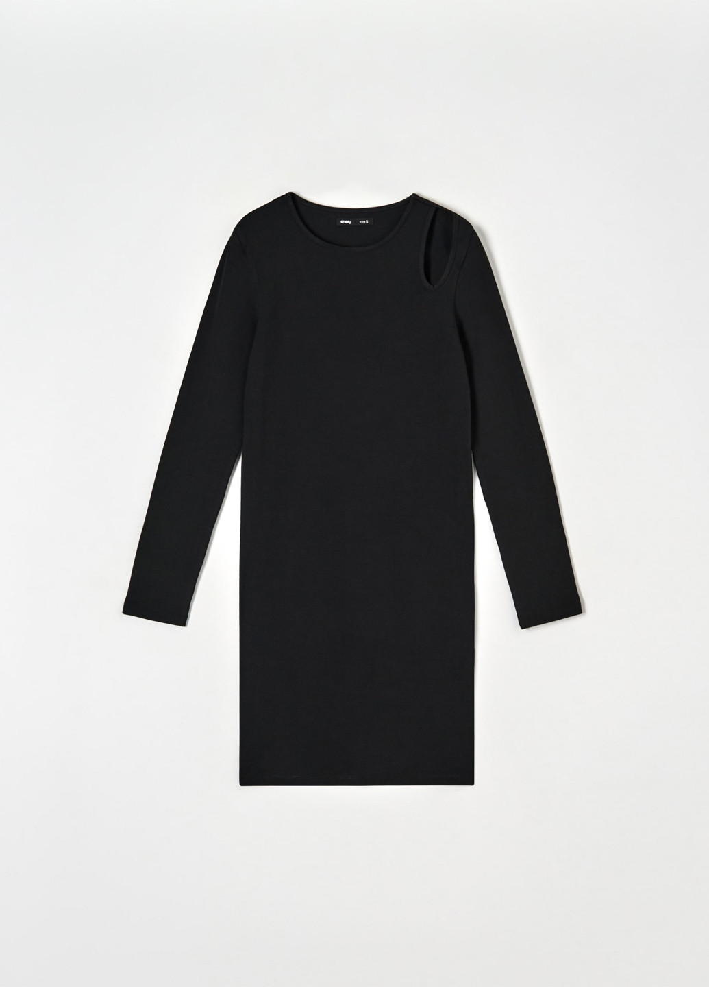 Чорна кежуал сукня футляр Sinsay однотонна