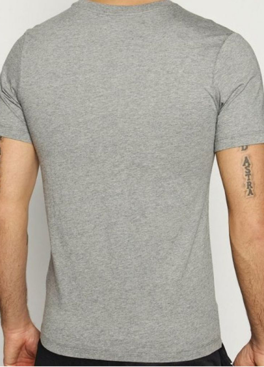 Светло-серая футболка cj0921-091 Jordan M J JUMPMAN SS CREW