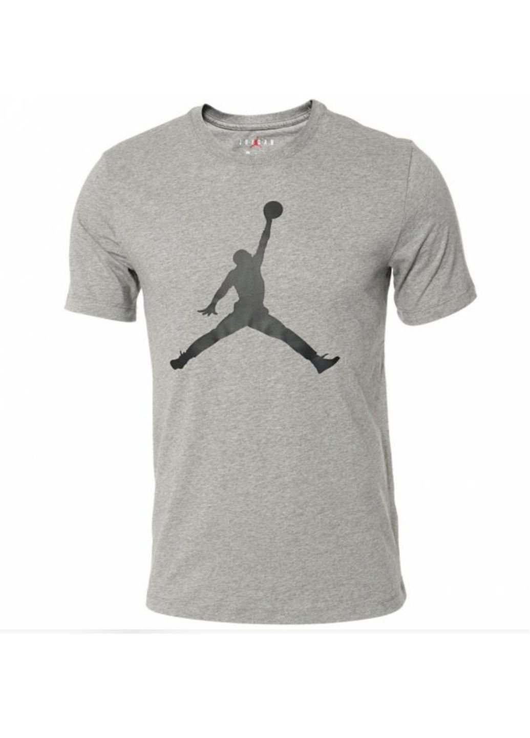 Светло-серая футболка cj0921-091 Jordan M J JUMPMAN SS CREW