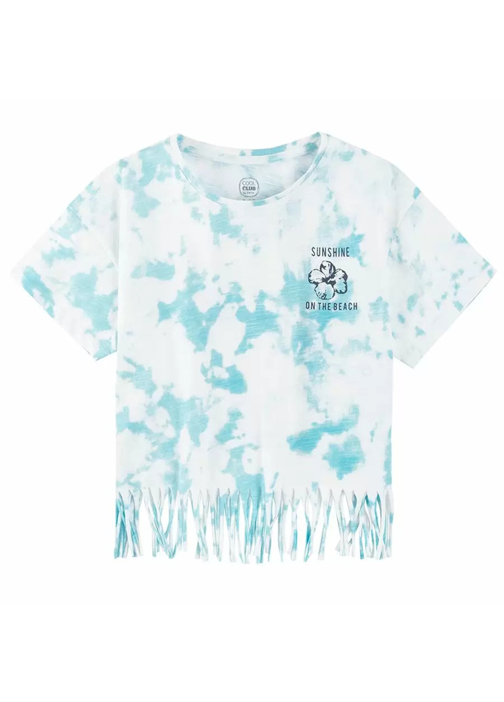 Комбинированная летняя блуза Cool Club