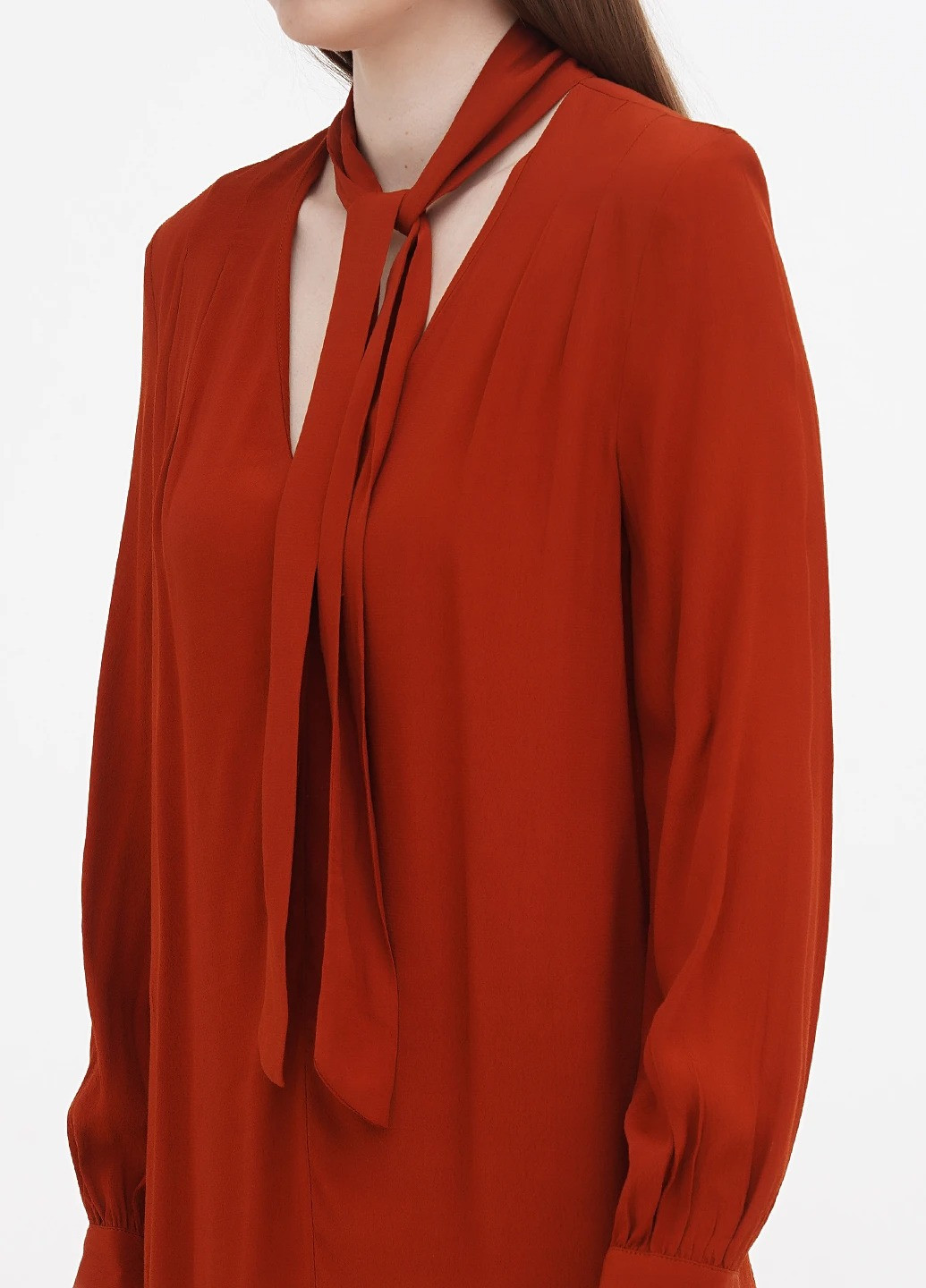 Теракотова блуза Motivi