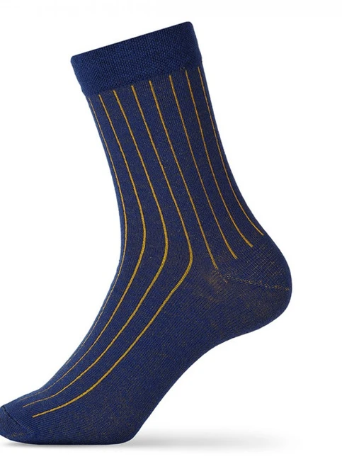 Темно-сині шкарпетки VT Socks смужки (230517695)
