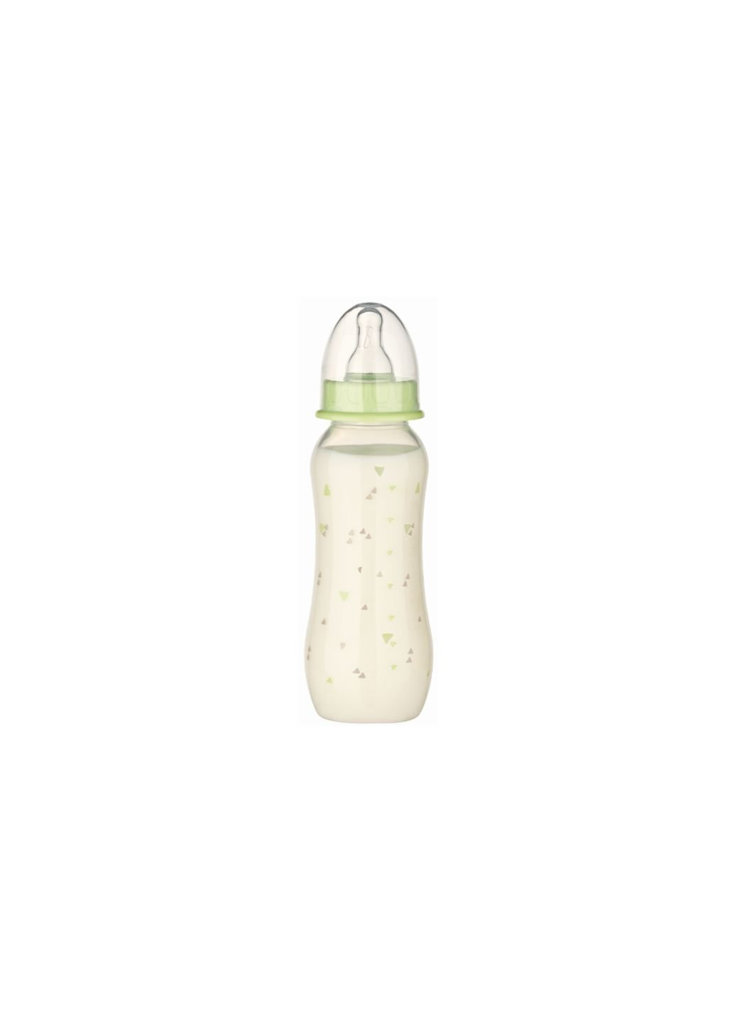 Пляшечка для годування Droplets, 240 мл, Салатовий Baby-Nova (252189151)