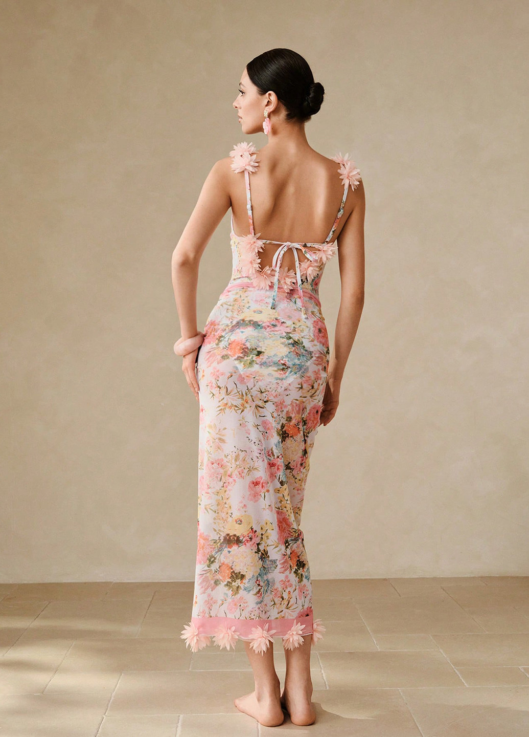 Комбінований літній комплект (купальник, парео) SHEIN