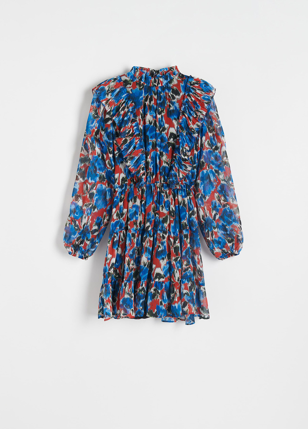 Комбінована кежуал сукня бебі долл Reserved з абстрактним візерунком