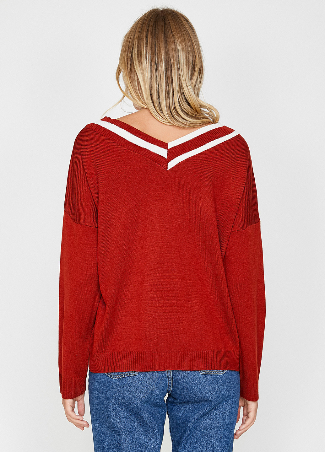 Темно-червоний демісезонний пуловер пуловер KOTON