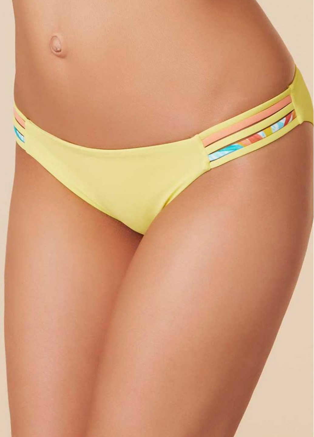 Желтые купальные трусики однотонные Passionata