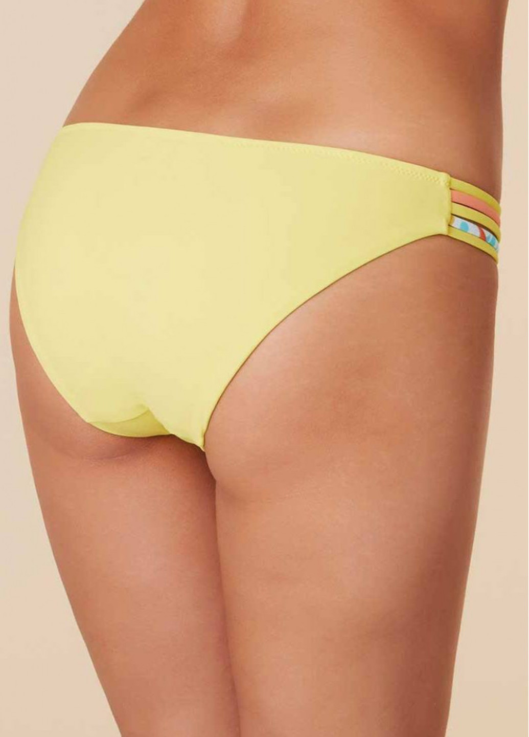 Желтые купальные трусики однотонные Passionata