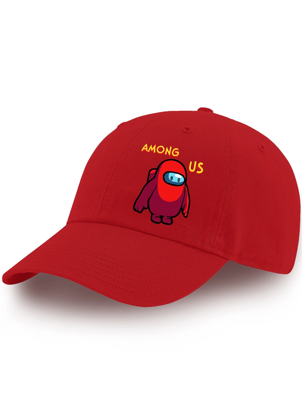 Кепка Амонг Ас Красный (Among Us Red) (9273-2411) MobiPrint (216961693)