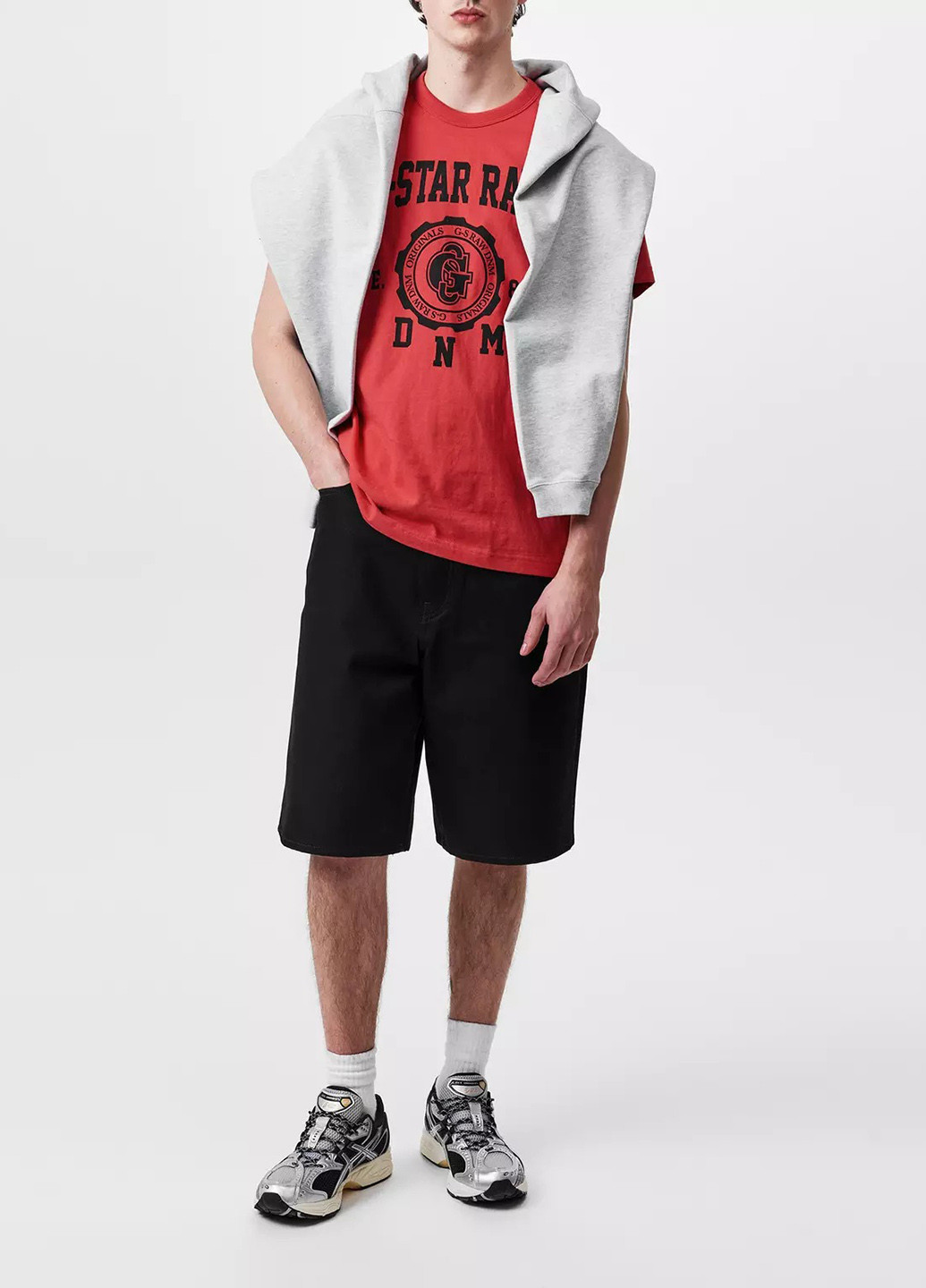 Червона футболка G-Star Raw