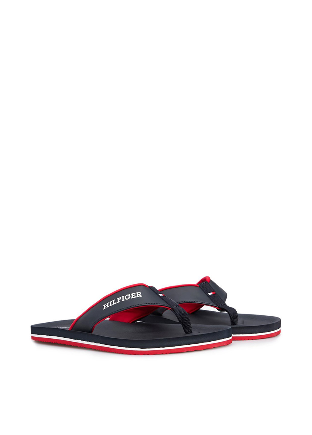 Темно-синие кэжуал вьетнамки Tommy Hilfiger