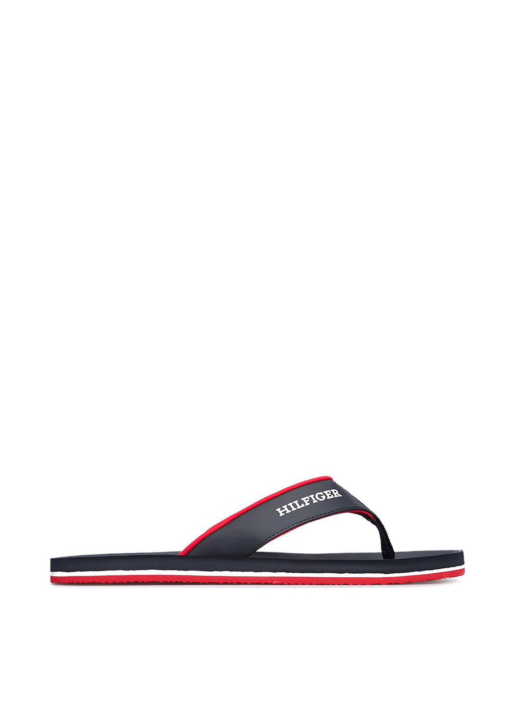 Темно-синие кэжуал вьетнамки Tommy Hilfiger