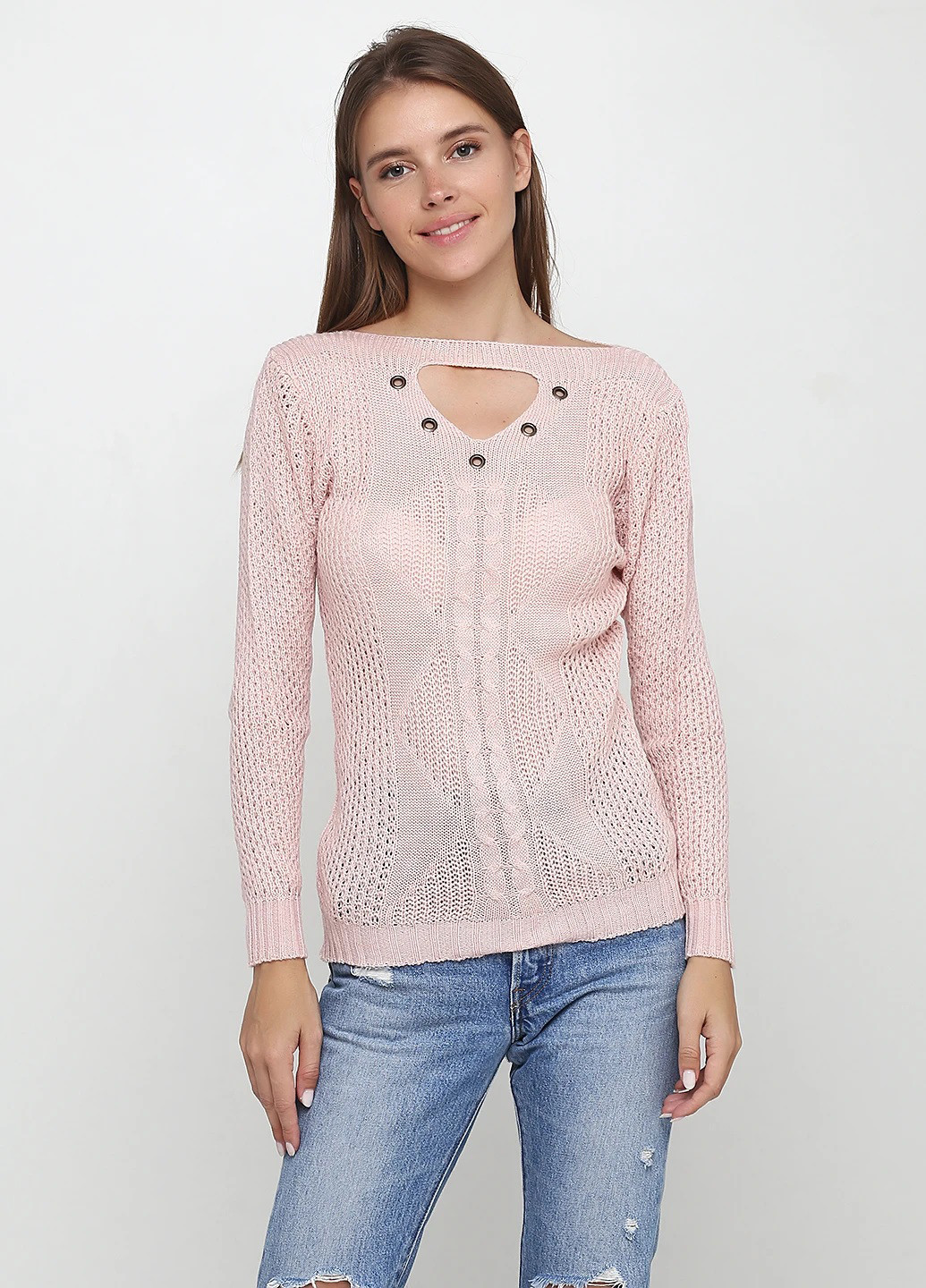 Світло-рожевий демісезонний джемпер джемпер Massimo