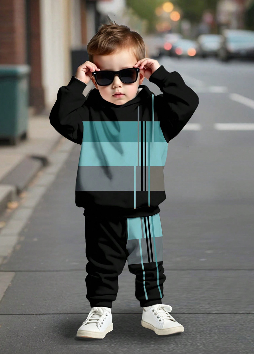 Костюм (худи, брюки) SHEIN (345557935)