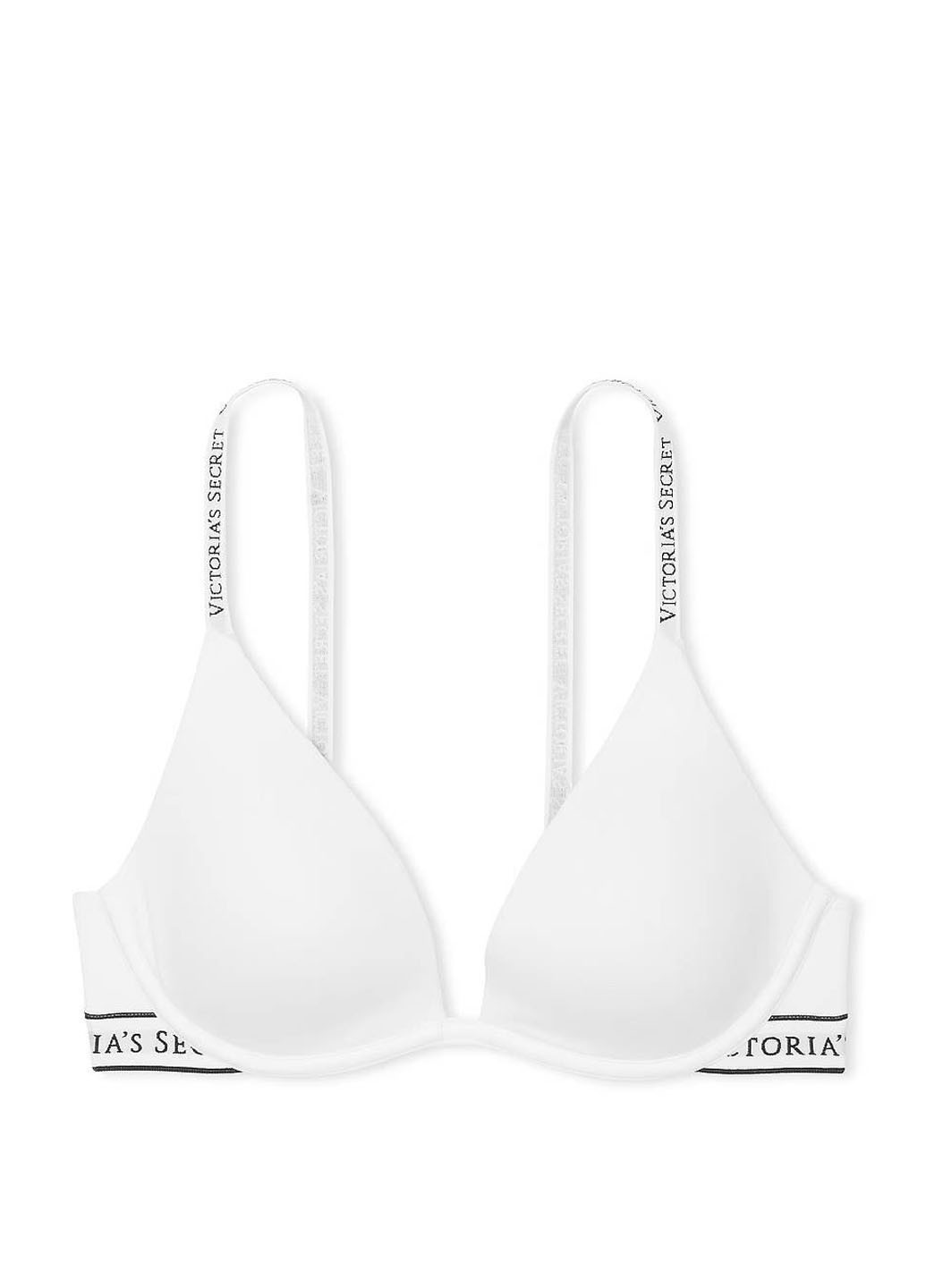 Белый демисезонный комплект (бюстгальтер, трусики) Victoria's Secret