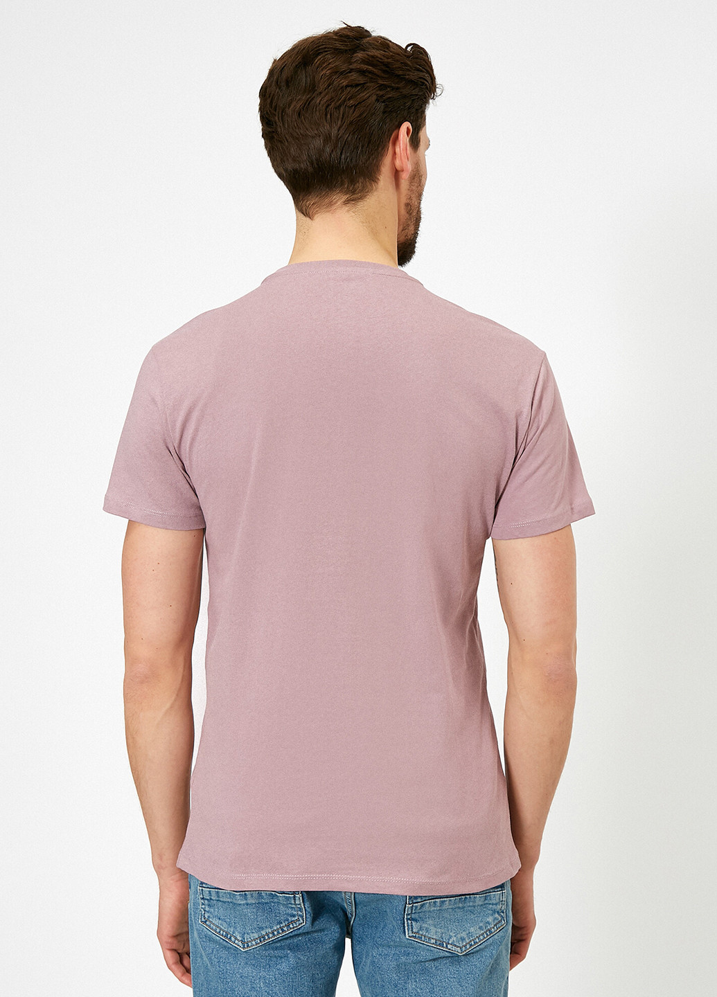 Темно-розовая футболка KOTON