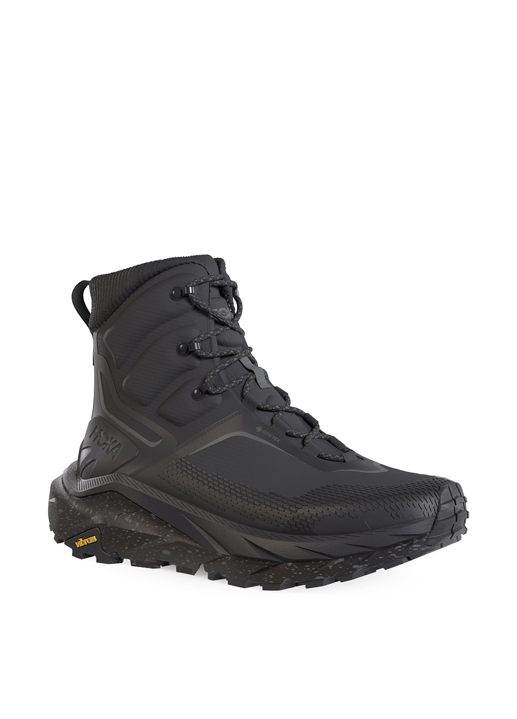 Черные осенние ботинки HOKA