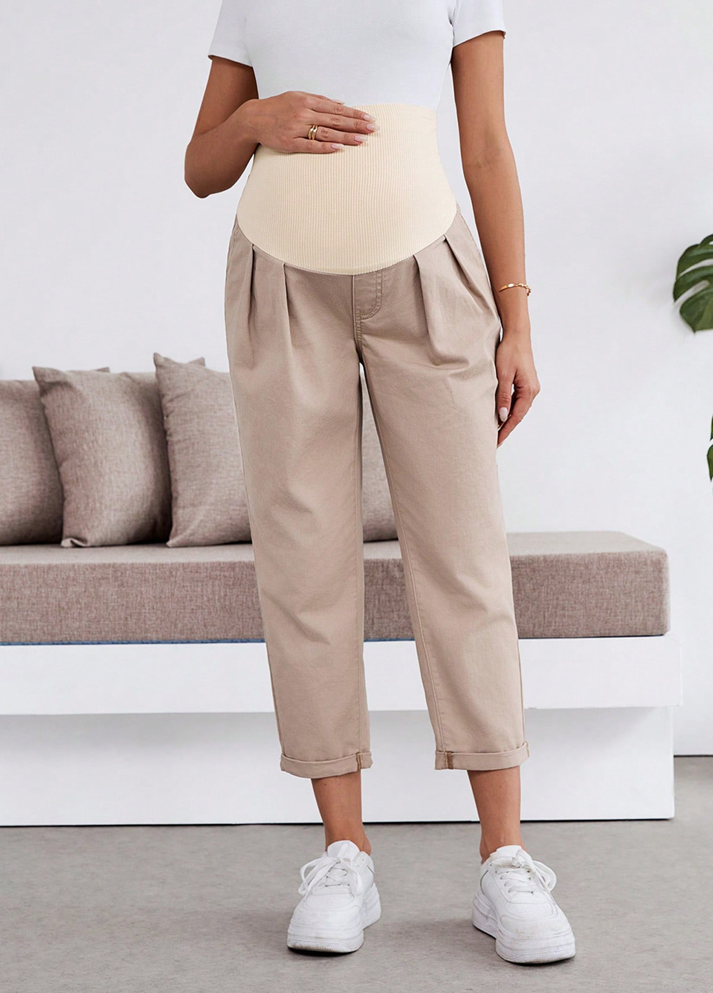 Джинси для вагітних SHEIN - (338797160)