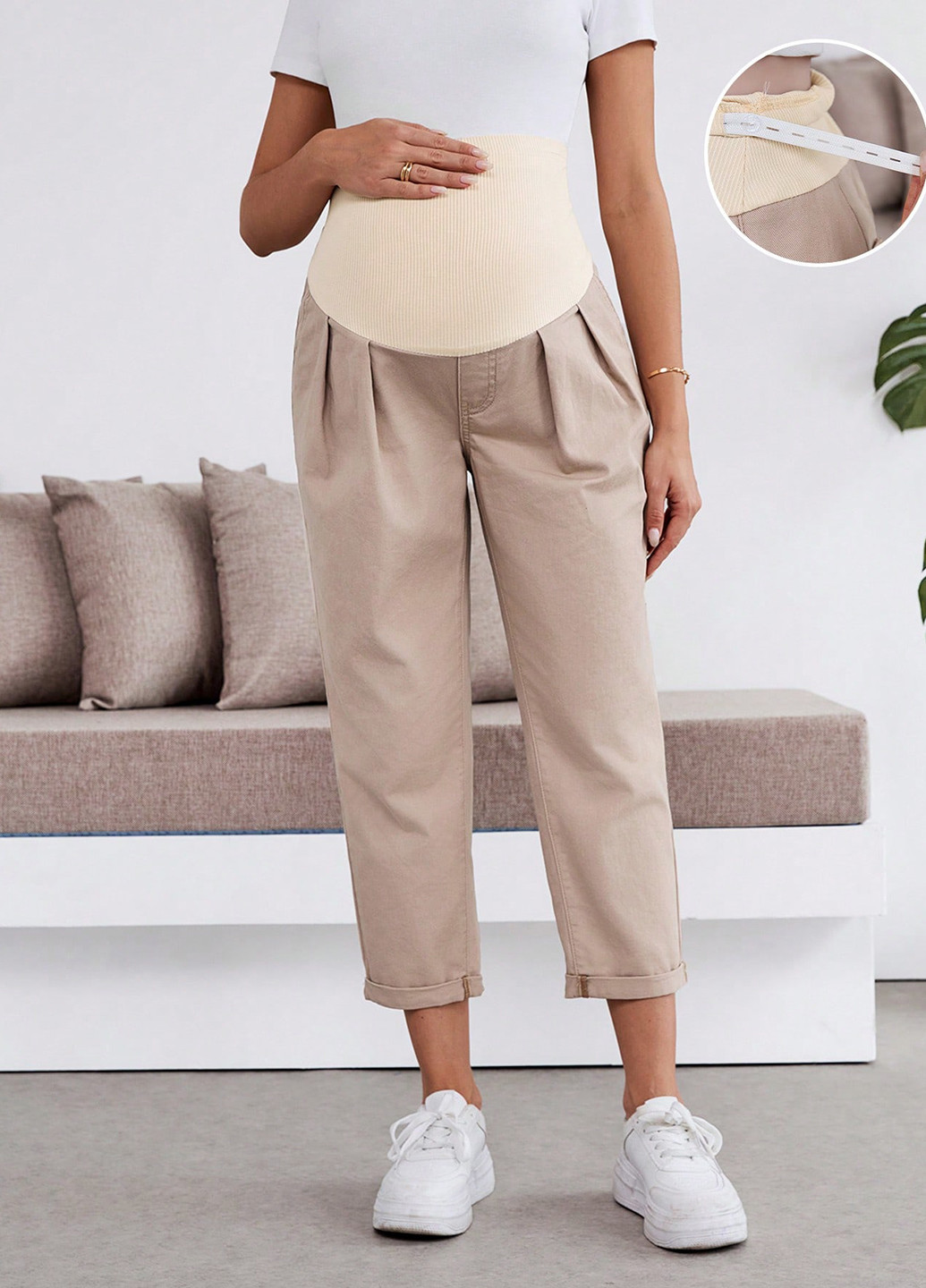 Джинси для вагітних SHEIN - (338797160)