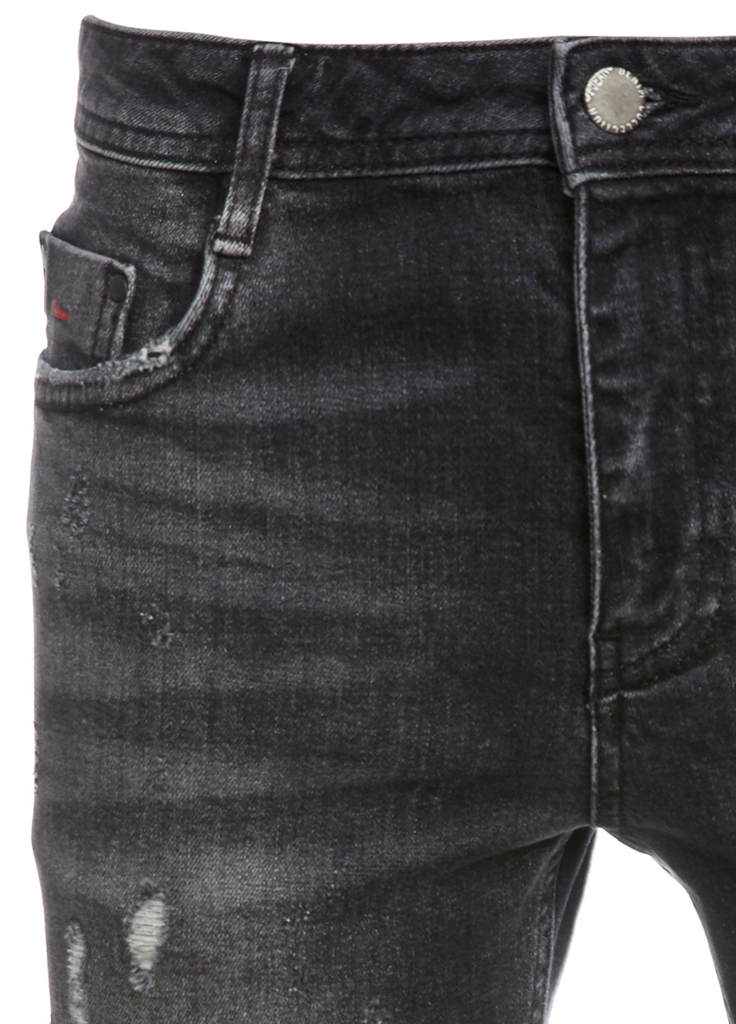 Шорты DeFacto чёрные джинсовые хлопок