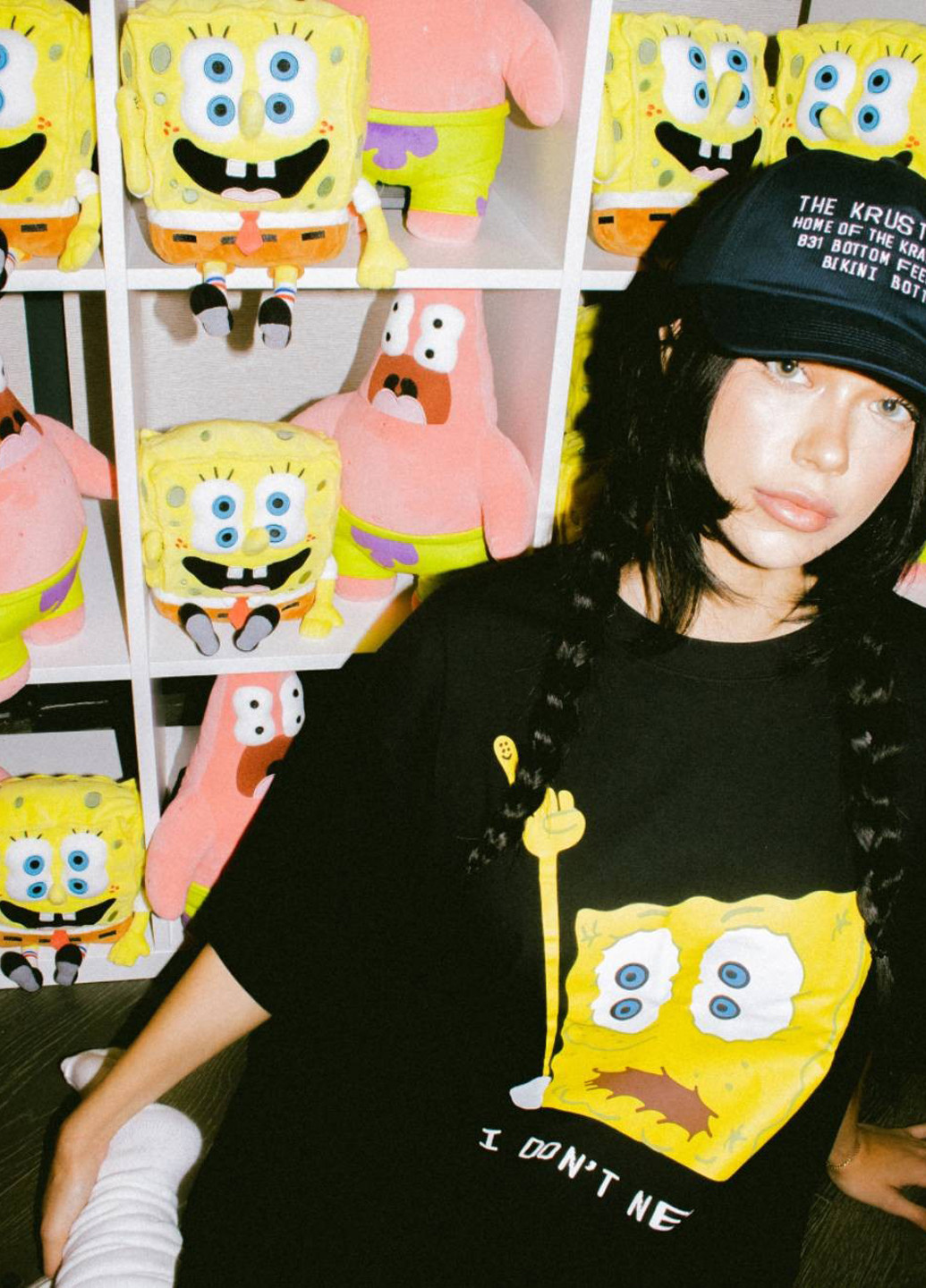 Черная футболка Uniqlo