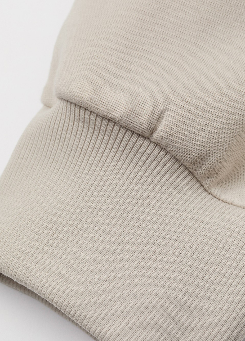 Світло-бежевий світшот H&M однотонний без декору (314767966)