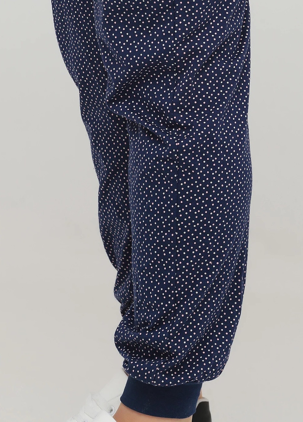 Комбинезон-брюки кэжуал F&F синий
