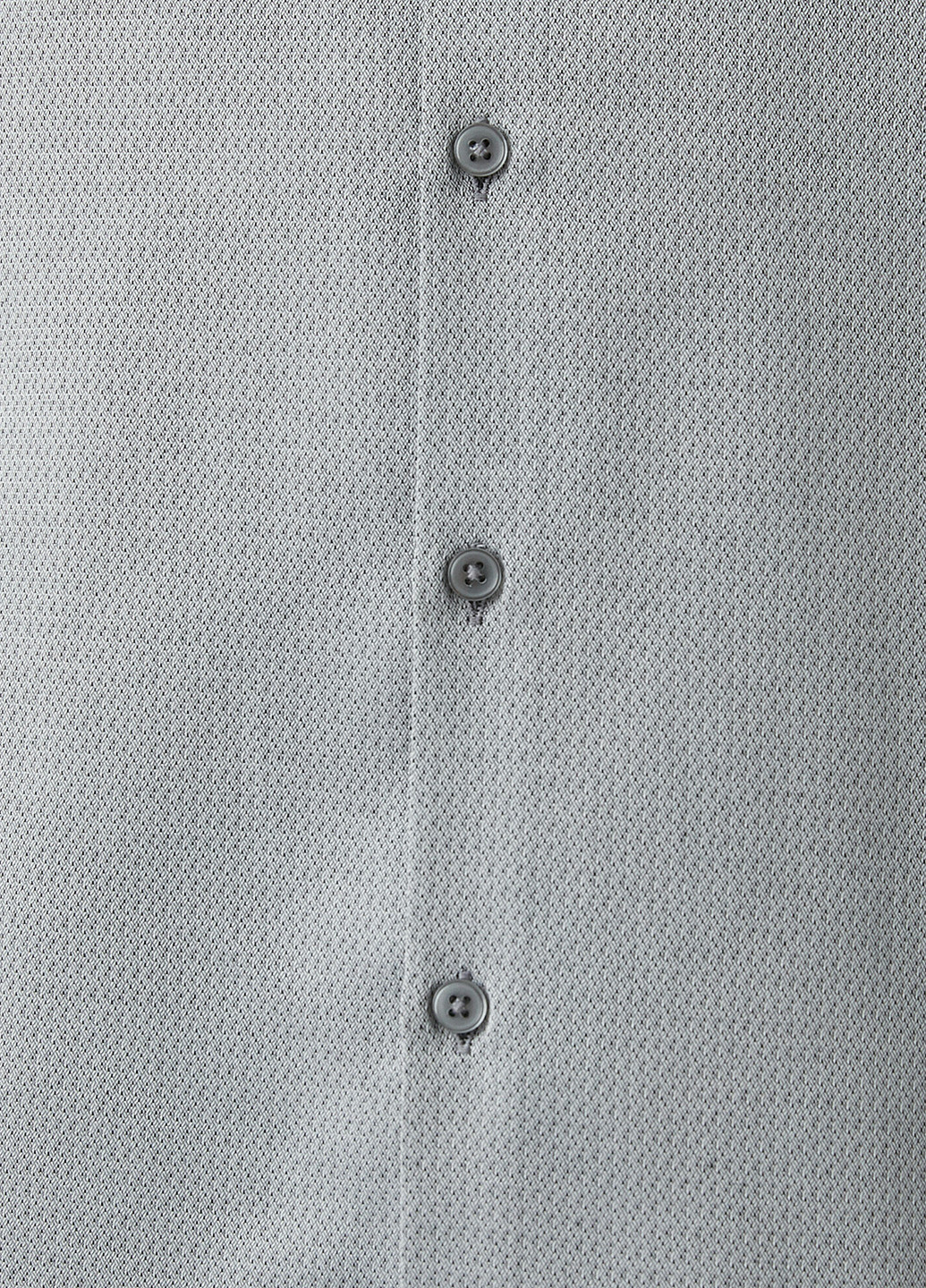 Светло-серая кэжуал рубашка однотонная KOTON