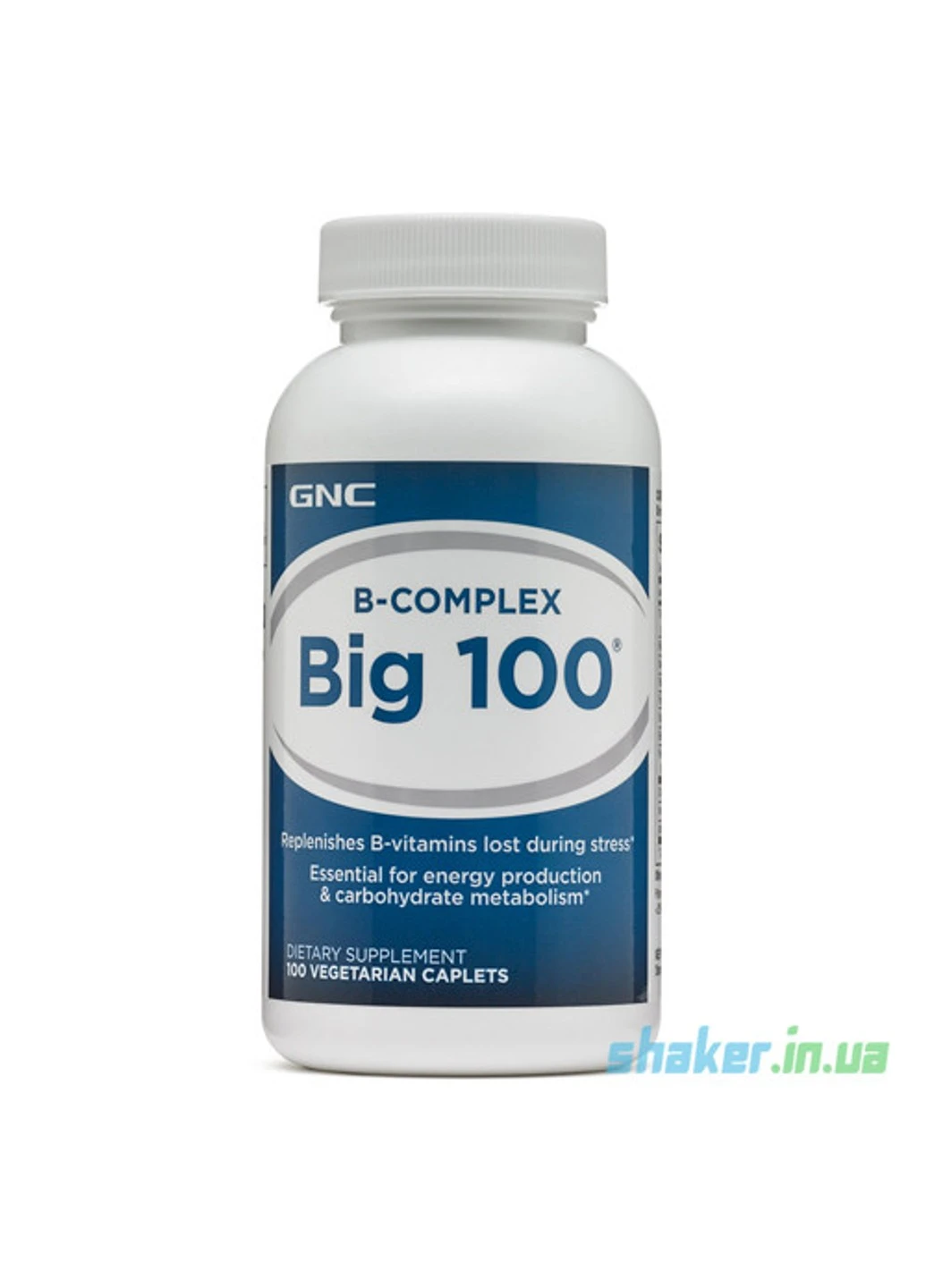 Комплекс вітамінів групи Б B-Complex Big 100 (100 таб) GNC (255410569)