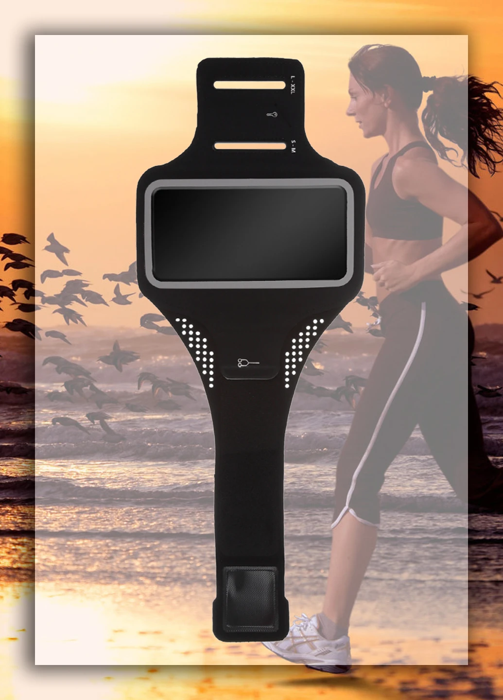 Спортивний Чохол на руку Arm-Band Black (ARM52041) ArmorStandart (233100211)