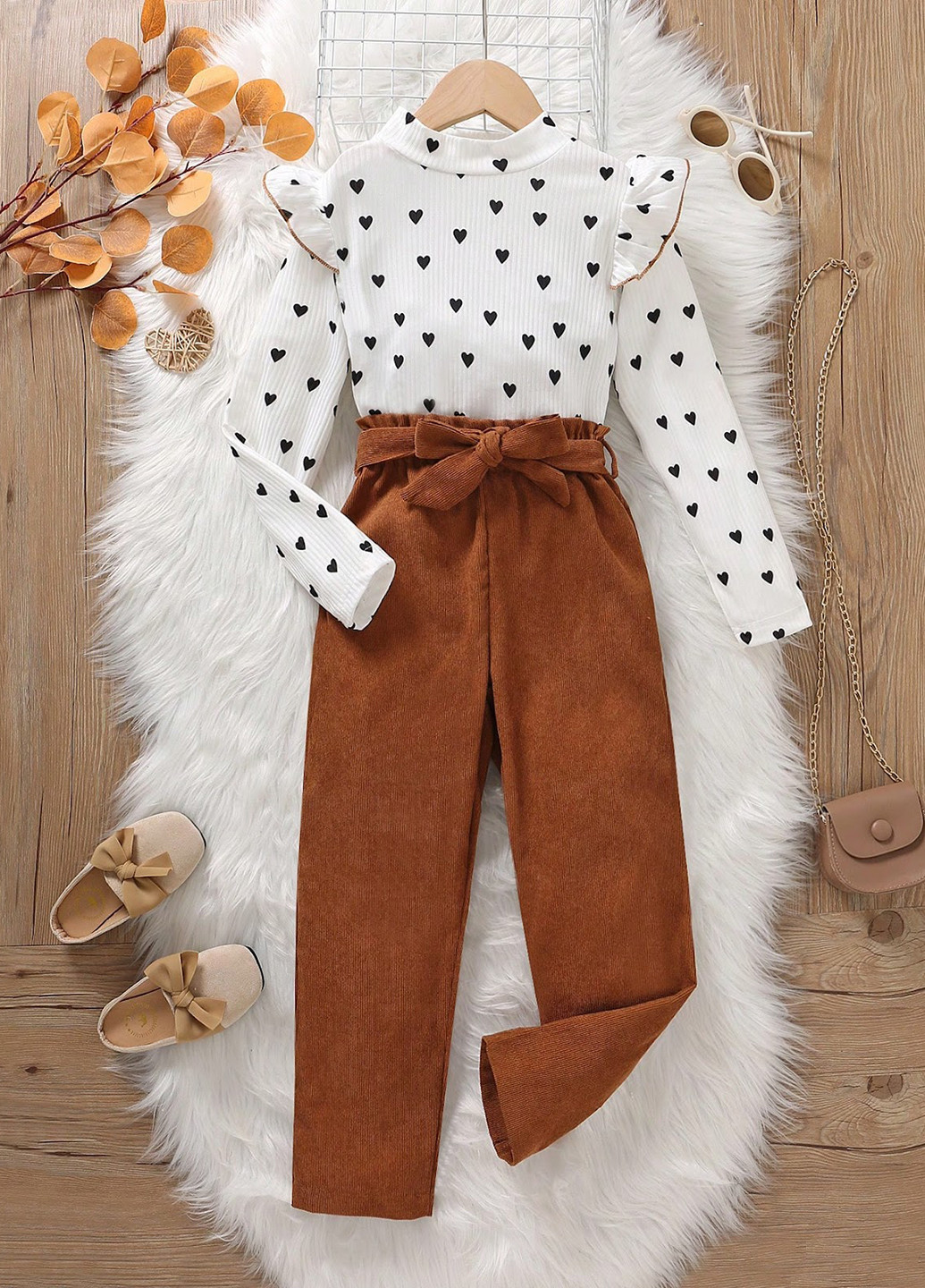 Комбінований демісезонний костюм (блуза, штани) брючний SHEIN