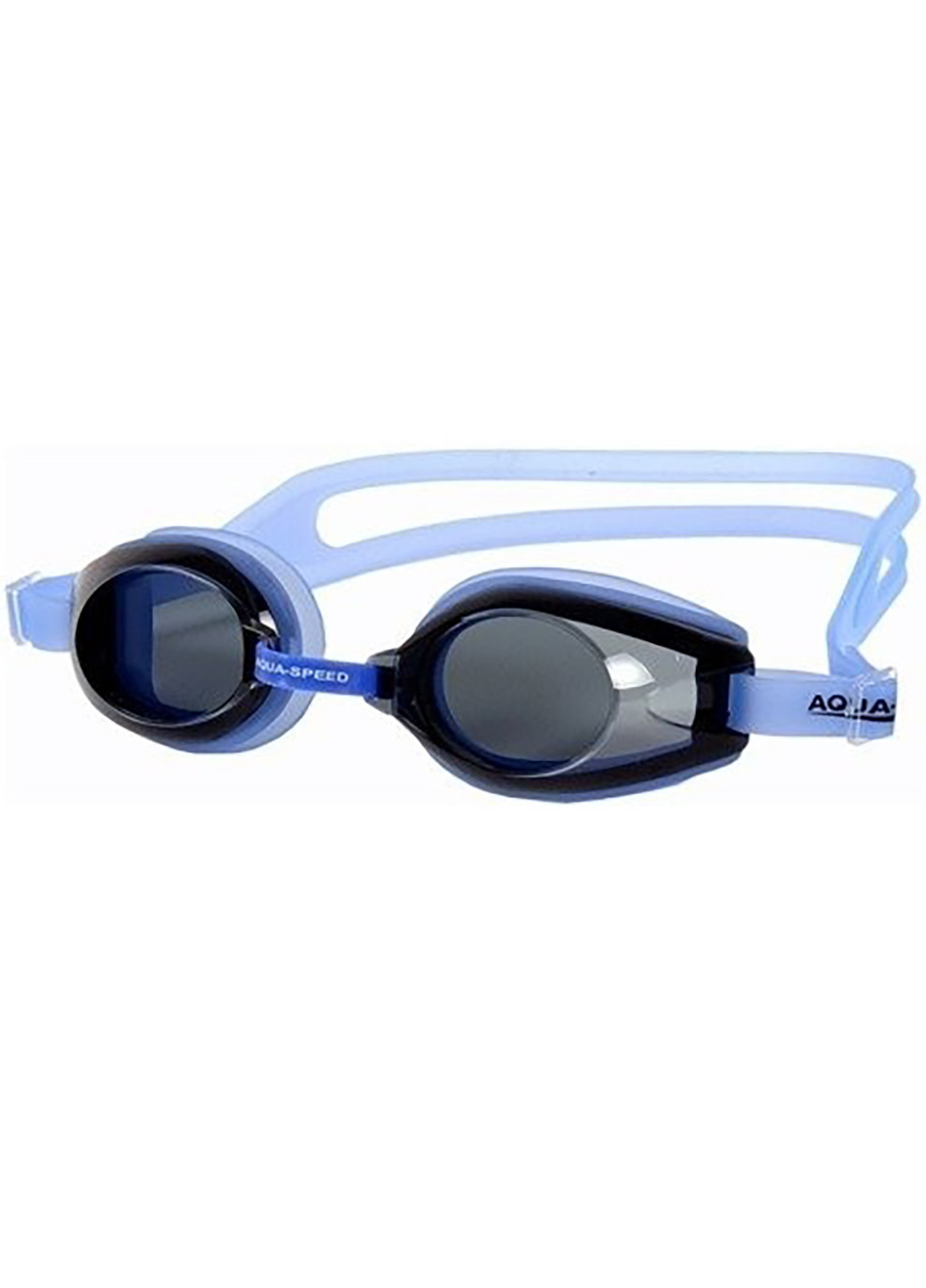 Очки для плавания AVANTI 007-21 черный, голубой (5908217628985) Aqua Speed (254342388)
