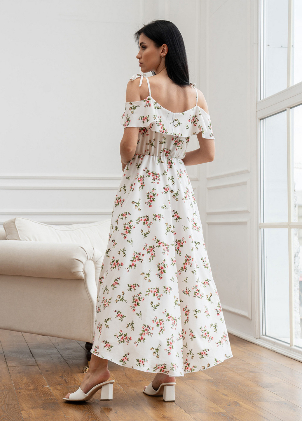 Летний женский сарафан NOVA VEGA в цветочек