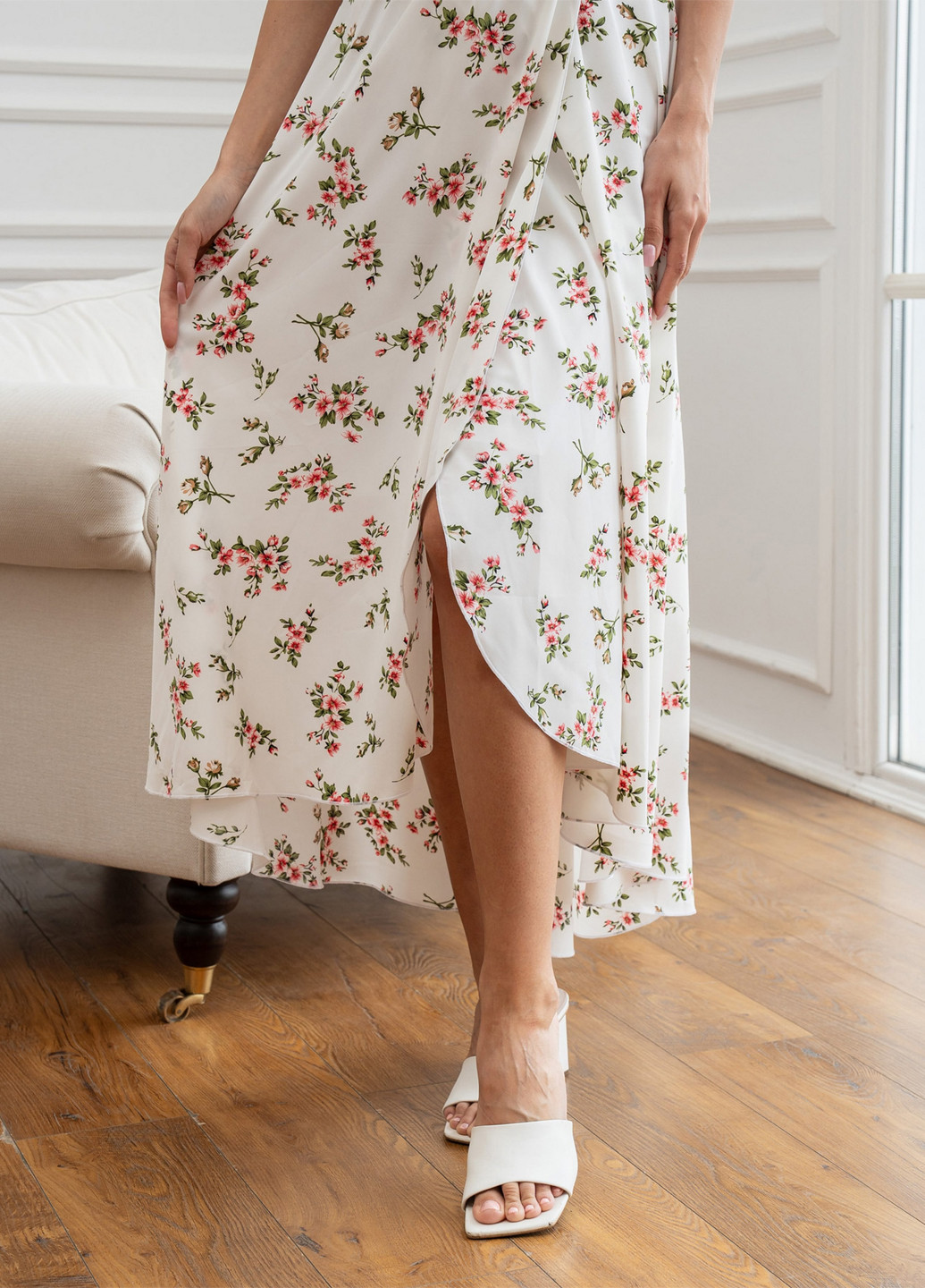 Летний женский сарафан NOVA VEGA в цветочек