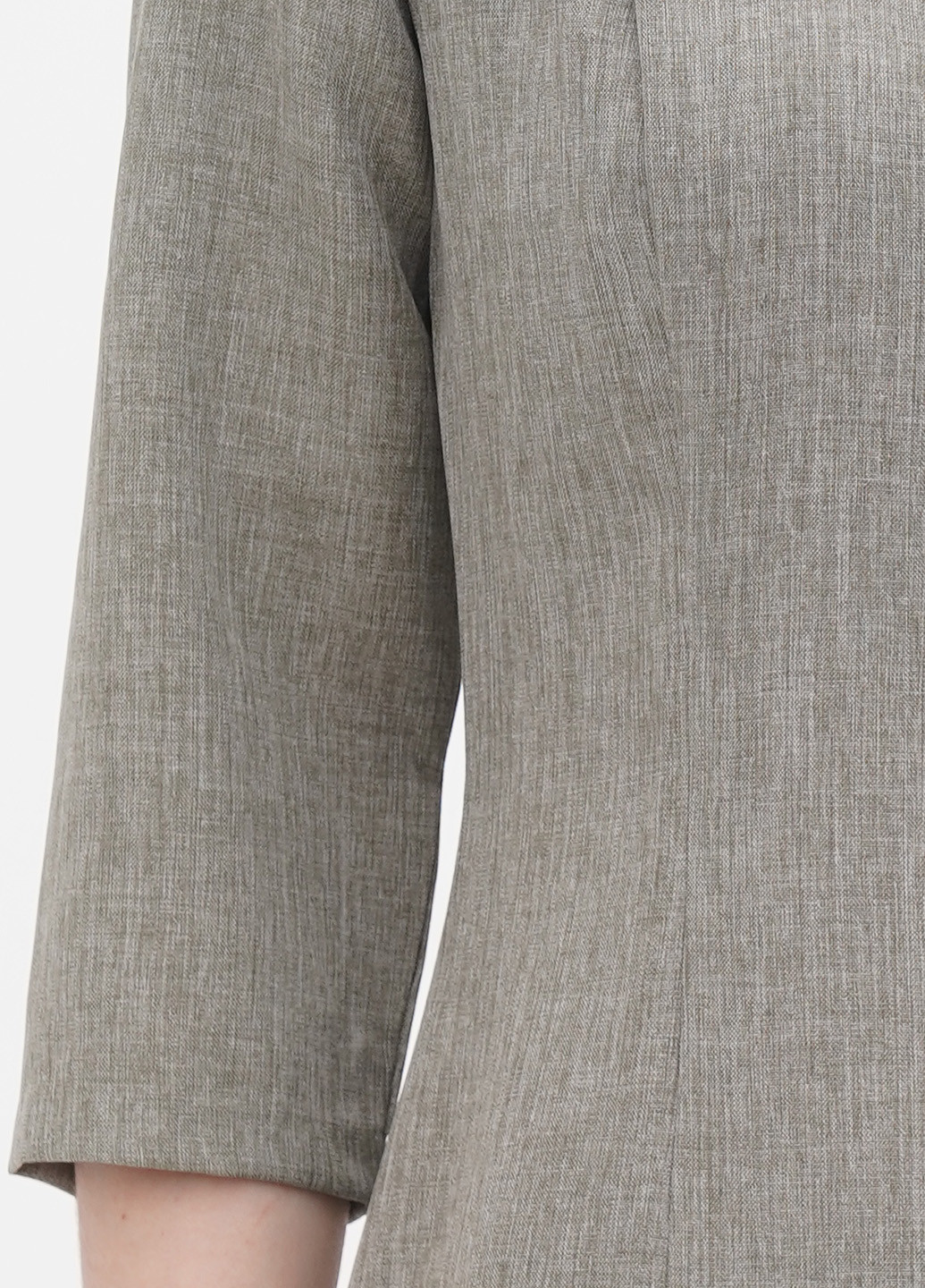 Сіро-зелена кежуал сукня Rebecca Tatti однотонна