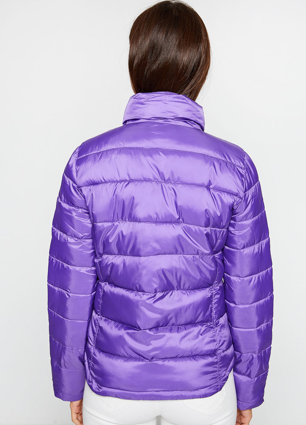 Фиолетовая зимняя куртка KOTON