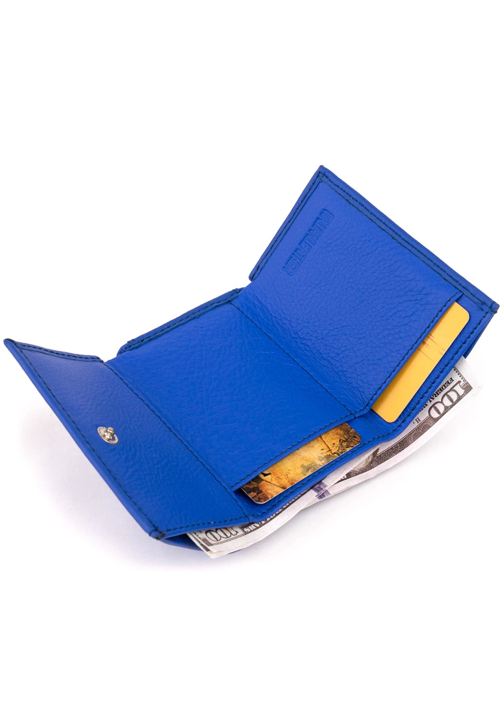 Жіночий шкіряний гаманець 9,5х7,5х2 см st leather (252127195)