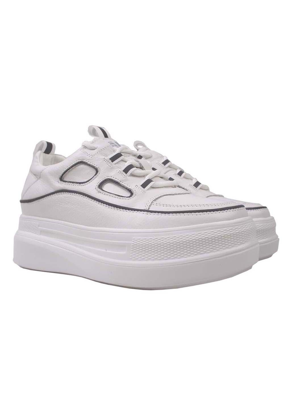 Белые демисезонные кроссовки Berkonty 206-20DTC